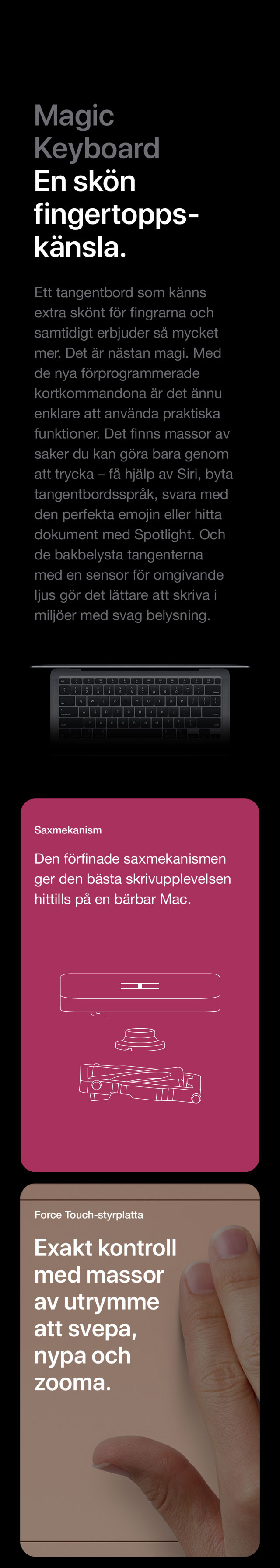 MacBook Air med Apple M1-chippet